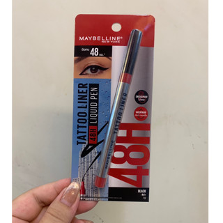 Maybelline New York Tattoo Liner 48hrs Black color สีดำ อายไลเนอร์ เมย์เบลลีน