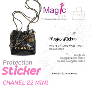 สติ๊กเกอร์กันรอย Chanel 22 Bag Mini ครบชุด