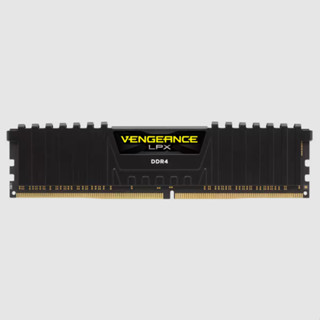 แรมคอมพิวเตอร์ 32GB (16GBx2) DDR4 3200MHz RAM (หน่วยความจำ) CORSAIR VENGEANCE LPX (BLACK) สินค้ามีประกัน