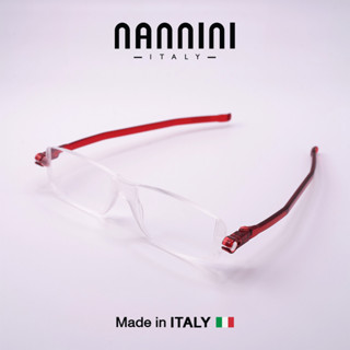 Nannini แว่นสายตายาว รุ่น Compact 2 Transparent Red