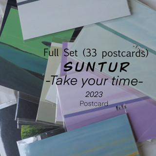 SUNTUR -Take your time- 2023 Postcard ครบเซท 33 รูป