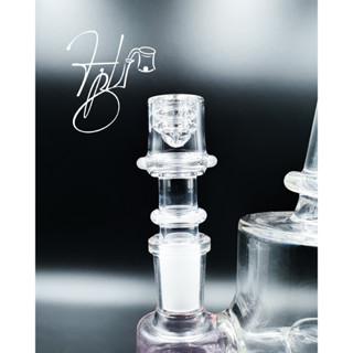 Diamond Quartz Enail 4Stack Banger, ENAIL for Dab rig, Wax/Dab/Shatter/Rosin/Resin BC25