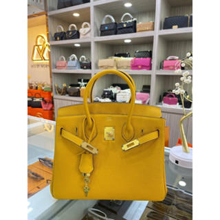 Hermes birkin หนังเเท้ทั้งใบ งานสวย free box set  Grad original  Size 30CM