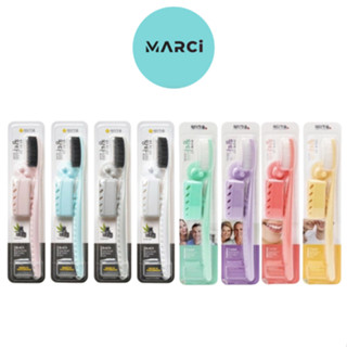 [1 ด้าม][สุ่มสีด้าม] แปรงสีฟันจองกุก Wangta Tooth Brush White Pastel ขนแปรงนุ่ม แปรงสะอาดล้ำลึก