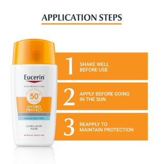 Eucerin SUN HYDRO PROTECT ULTRA LIGHT FLUID SPF50+ 50 ML