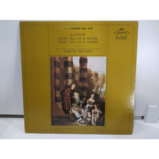 1LP Vinyl Records แผ่นเสียงไวนิล J.S.BACH SUITE NO.2 IN B MINOR SUITE NO.3 IN D MAJOR  (J10B17)