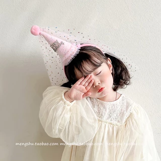 [พร้อมส่ง] คาดผมเจ้าหญิง คาดผมแฮปปี้เบิร์ดเดย์ ที่คาดผมวันเกิด น่าร้ากกก