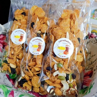 คาราเมลคอนเฟลก - cornflake caramel ขนาด 50g. (ขั้นต่ำ 3 ถุง)