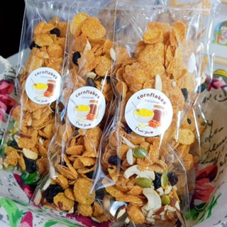 คาราเมลคอนเฟลก - cornflake caramel ขนาด 50g. (ขั้นต่ำ 3 ถุง)