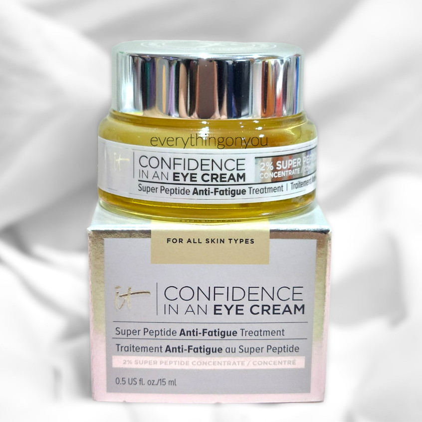 {เก็บโค้ดหน้าร้าน} [พร้อมส่ง] *สูตรใหม่* IT COSMETICS Confidence In An Eye Cream