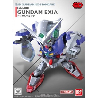 SD GUNDAM EX-STANDARD GN-001 GUNDAM EXIA ลิขสิทธิ์แท้ Bandai สินค้าเป็นของใหม่ยังไม่ประกอบ มีพร้อมส่ง