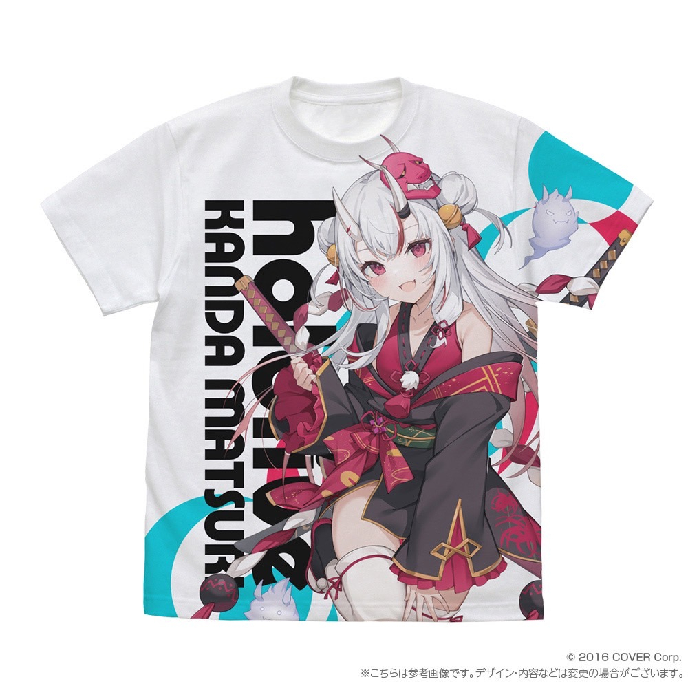 [แท้💯/Pre-Order✈️] Nakiri Ayame - Hololive Full Graphic T-shirt