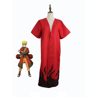 7C177.1 เสื้อคลุมโหมดเซียน นารูโตะ ตำนานวายุสลาตัน Cloak of Naruto Sage Mode Naruto Shippuden Costumes