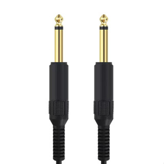 6.35 มม. to 6.35 มม. trs สายเคเบิ้ลเสียงสเตอริโอสําหรับAdapter Jack Amplifier Audio Cable