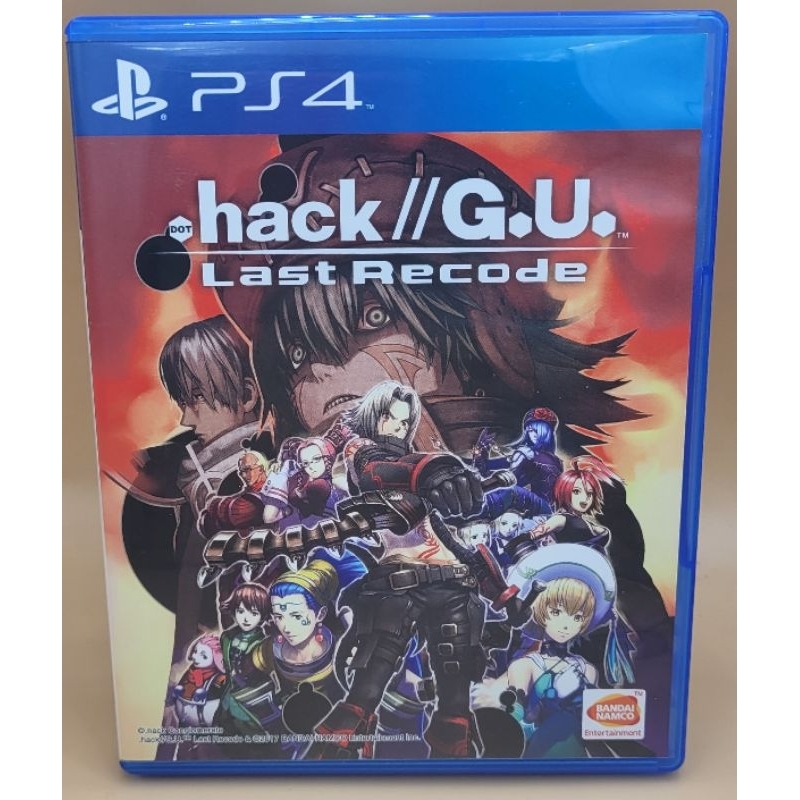 (มือสอง) มือ2 เกม ps4 : Dot Hack G.U. Last Recode โซน3 แผ่นสวย #Ps4 #game #playstation4