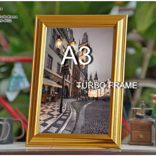กรอบรูปแต่งบ้าน ขนาดภาพ A3, 10x14", 11x14", 10x15" ,12x15",12x16", 12x18"TURBO FRAME ภาพงานพิธีต่างๆ ของขวัญ งานเกษียณ