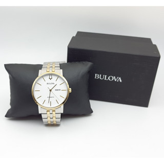 นาฬิกา BULOVA MENS 98C130 AMARICAN CLIPPER AUTOMATIC พร้อมกล่อง (สภาพใหม่)