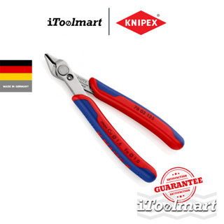 KNIPEX คีมตัด (งานอิเลทรอนิค-มีสปริง) Electronic Super Knips® 78 03 125 SB ขนาด 125 มิล