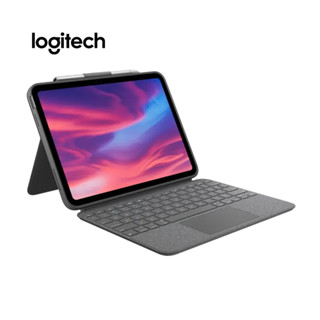 Logitech COMBO TOUCH FOR iPAD เคสคีย์บอร์ดมีไฟส่องหลังพร้อมแทร็กแพดสำหรับ iPad (เจน 10) รับประกัน 1 ปี By Mac Modern