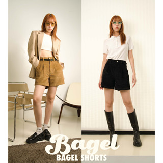 TGDA.CO - กางเกงลูกฟูกขาสั้น Body girl รุ่น BAGEL SHORTS