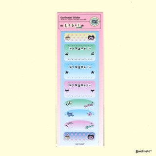 [Goodmate] Sticker : Label Sticker