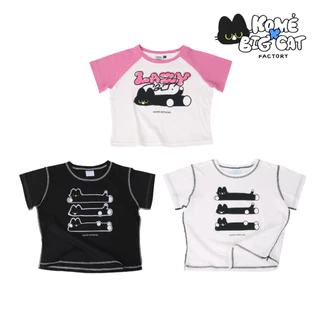 kome.offi เสื้อยืดครอป รุ่น Hey Ruby / Ruby Lazy