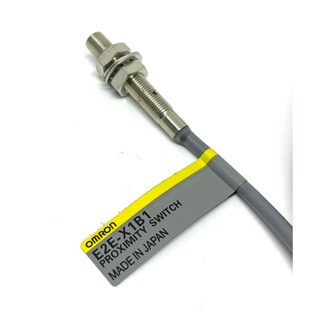 E2E-X1B1 Omron Proximity switch  PNP-NO 12-24VDC ขนาดเกลียว 5mm (ชนิดจับโลหะ)