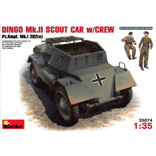 1/35 Dingo Mk.Il Scout Car w/Crew [MI 35074]