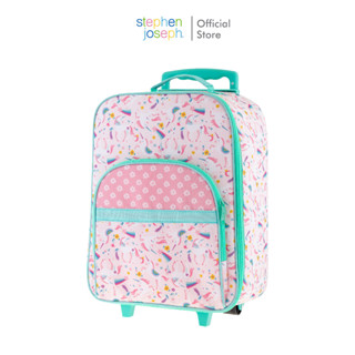 Stephen joseph กระเป๋าลากเด็ก ยอดนิยมจากอเมริกา กระเป๋านักเรียนและกระเป๋าเดินทาง ALL OVER PRINT LUGGAGE UNICORN