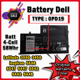 แบตเตอรี่โน๊ตบุ๊ค Battery Dell Inspiron 5447  Original TRHFF ลดราคาพิเศษ