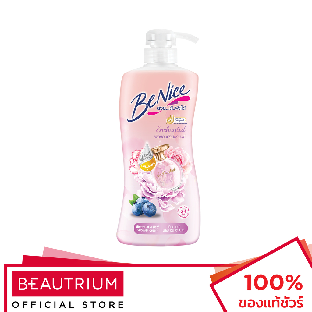 BENICE Bloom In A Bath Enchanted ผลิตภัณฑ์ทำความสะอาดผิวกาย 450ml