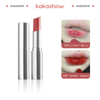 kakashow ลิปสติก เนื้อแมตต์ กันน้ํา สีนู้ด เคลือบกํามะหยี่ ติดทนนาน กันน้ํา ลิปทินท์ เครื่องสําอาง A662