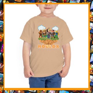 พร้อมส่งไทย เสื้อเด็ก Roblox  เสื้อเกมส์ สำหรับเด็กและผู้ใหญ่ D