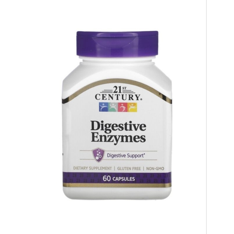 Digestive Enzymes 60 Capsules 21st Century