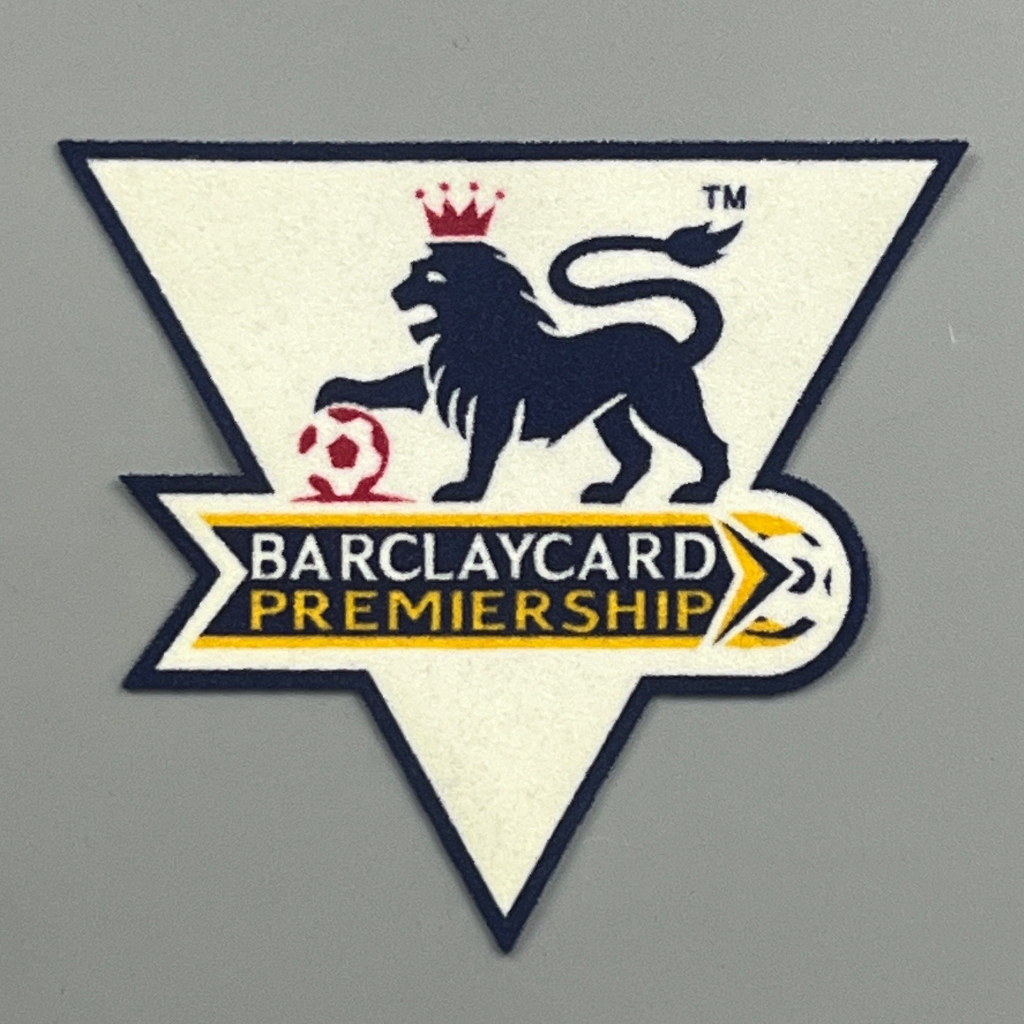 อาร์ม ติดเสื้อฟุตบอล ย้อนยุค พรีเมียร์ลีค 2003-04  แบบกัมมะหยี่  Retro English Premier League Patch