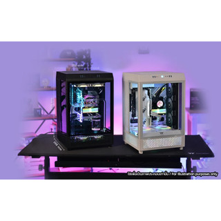 CASE (เคส) THERMALTAKE THE TOWER 500 (BLACK) (E-ATX)