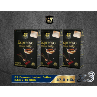 3กล่อง กาแฟจีเซเว่น เอสเปรส์โซ่ 37.5 กรัม