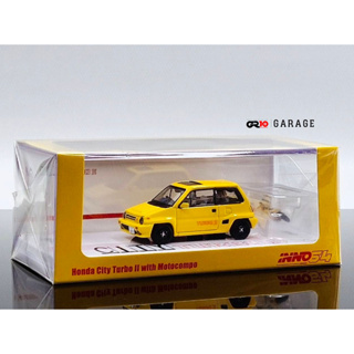 Honda City Turbo II Yellow 1:64 (INNO64)