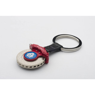 AUTOart Keychain Brake Disc 6-pots caliper (Red)