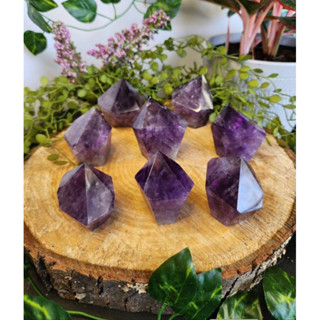 1 PC High Quality Natural Amethyst Crystal Point, Amethyst Cupcake Tower, Amethyst Generator, Healing Crystal