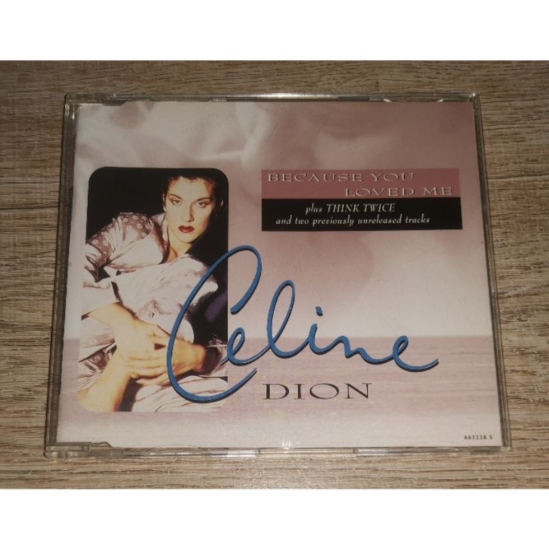 Celine Dion ซีดี CD Single Because You Love Me (Austria Edition)