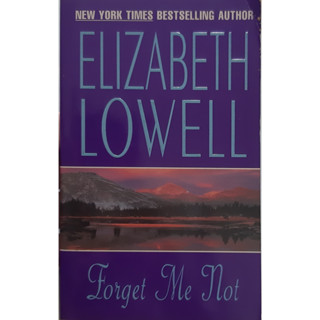 Forget Me Not Elizabeth Lowell Paperback USED หนังสือภาษาอังกฤษ