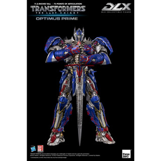 🕊️พร้อมส่ง ฟิกเกอร์ โมเดล ของสะสม Threezero 3Z04570W0 DLX Transformers: The Last Knight - Optimus Prime