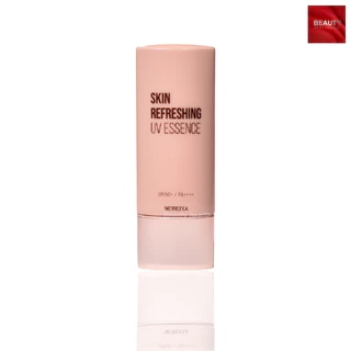 กันแดดเมอเรสก้า Merrezca Skin Refreshing UV Essence SPF50+ PA++++ (40 กรัม) ฟรี ลิป Glow Ink Lip (คละสี 1 ซอง)