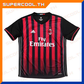 Ac Milan 2016/17 Home Jersey เสื้อเอซีมิลาน2016 เสื้อเอซีมิลานFly Emirates