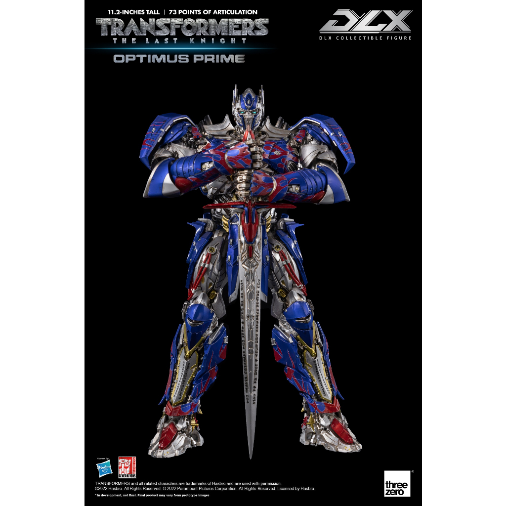 พร้อมส่ง! ฟิกเกอร์ Threezero 3Z04570W0 DLX Transformers: The Last Knight - Optimus Prime