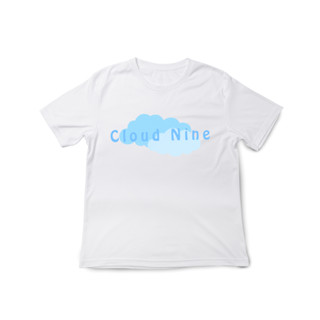 เสื้อคอกลม ผ้าฝ้าย 100% ลาย Artemis "Cloud Nine" | Minimal Tee | 100% Organic Cotton