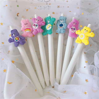 (พร้อมส่ง🌷) ปากกา Care Bears pen หมึกสีดำ ปากกาน่ารัก