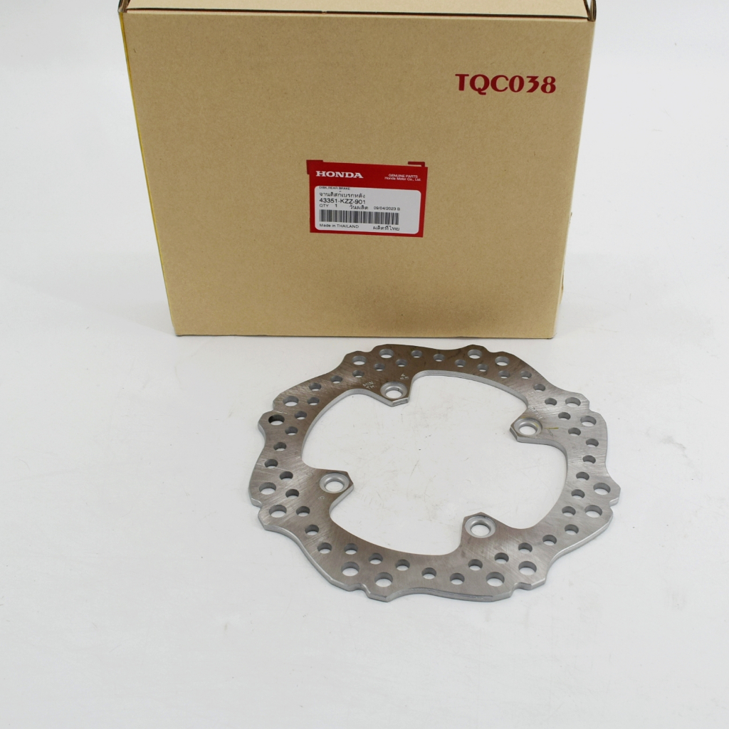 จานดิสเบรค หลัง CRF250 แท้ศูนย์ฮอนด้า ราคา/1ชิ้น 43351-KZZ-901