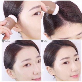 แท้✔ The Face Shop Quick Hair Puff 7g คุชชั่นปิดเหม่ง แป้งปิดเหม่ง ผมดูหนา เนียน #VV